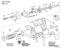 Bosch 0 602 132 101 GR.57 High Frequency Drill Spare Parts